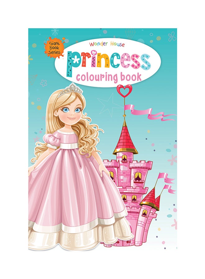 كتاب تلوين الأميرة غلاف ورقي الإنجليزية - 25-Apr-18