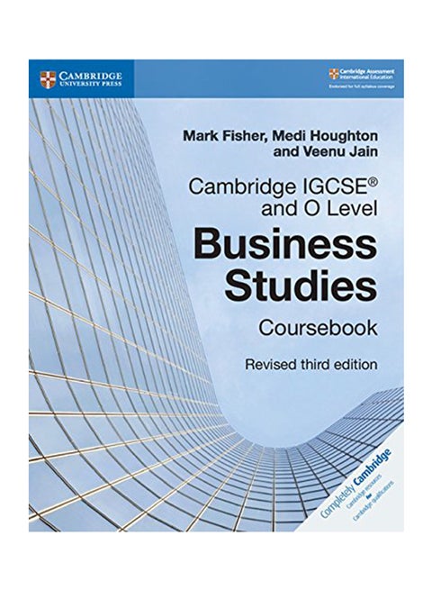 Cambridge IGCSE And O Level Business Studies Paperback English by Mark Fisher - 3-May-18