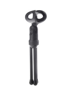 Generic Wired Condenser Microphone With Holder Clip sf-666 Black/Silver  - Image 3