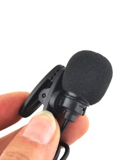 ANSELF External Clip-on Lapel Lavalier Microphone iu99 Black  - Image 2