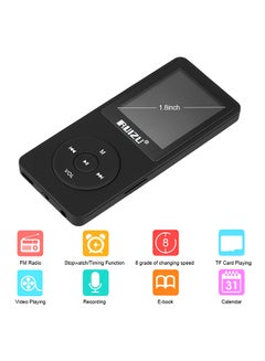 RUIZU HiFi Multifunction Media Player x02 Black  - Image 4