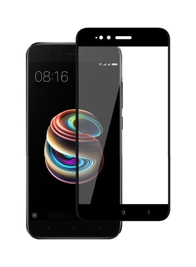 INEIX 3D Full Screen Surface Tempered Glass Protector For Xiaomi Mi A1 Black/Clear - Image 2