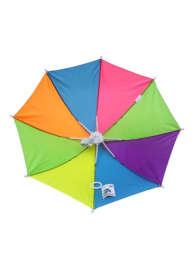 Hello - Trendy Hat Umbrella Multicolour - Image 1