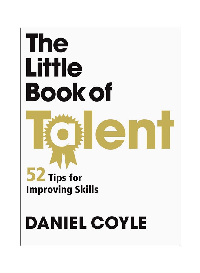 The Little Book Of Talent Paperback English by Daniel Coyle - 6th September 2012 