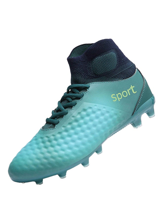 Fashion Cleats Football Soccer Shoes Blue - Image 4