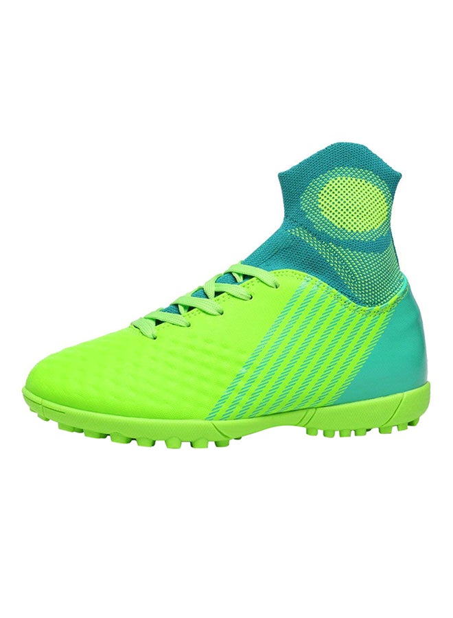 Fashion Cleats Football Soccer Shoes Green/Blue  - Image 1