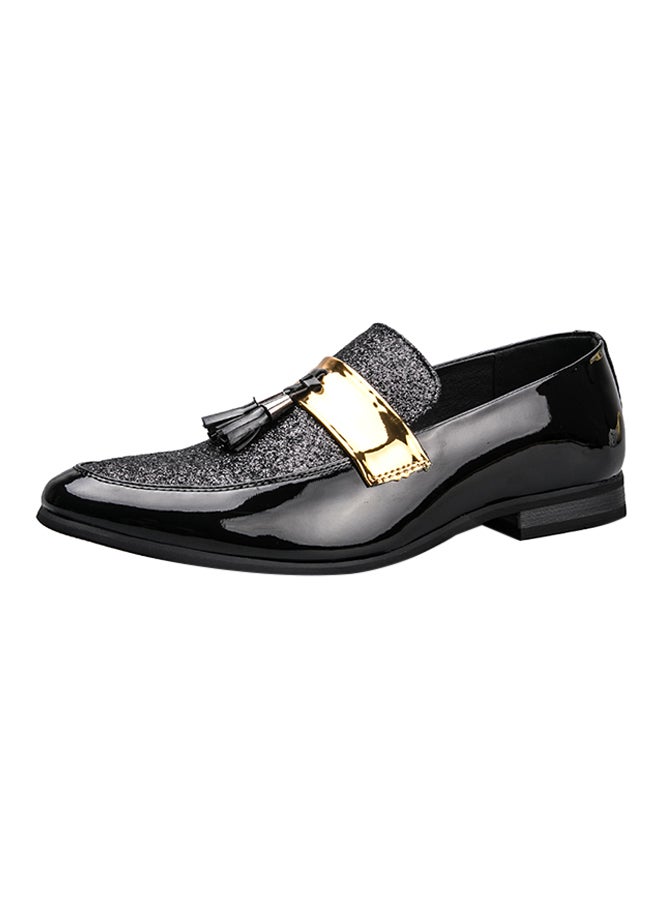 Generic Designer Slip On Formal Shoes Black  - Image 1