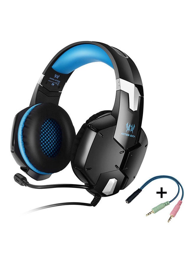 Kotion On-Ear Gaming Wired Headphone With Microphone For PS4/PS5/XOne/XSeries/NSwitch/PC - Image 1