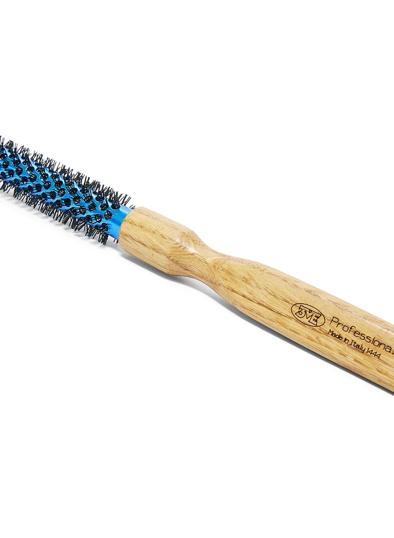 3ME MAESTRI Triangle Natural Handle Bristle Brush Blue/Black/Beige 40grams  - Image 3