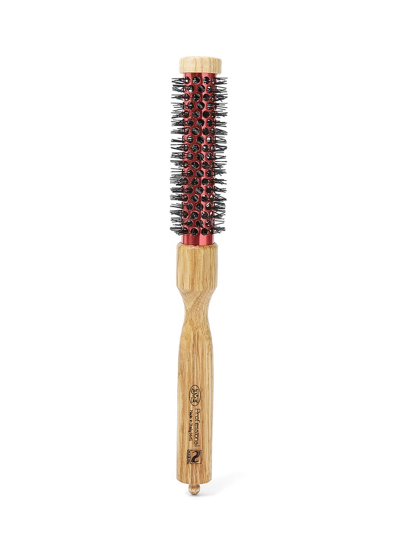 3ME MAESTRI Triangle Natural Handle Bristle Brush Black/Beige 45grams  - Image 1