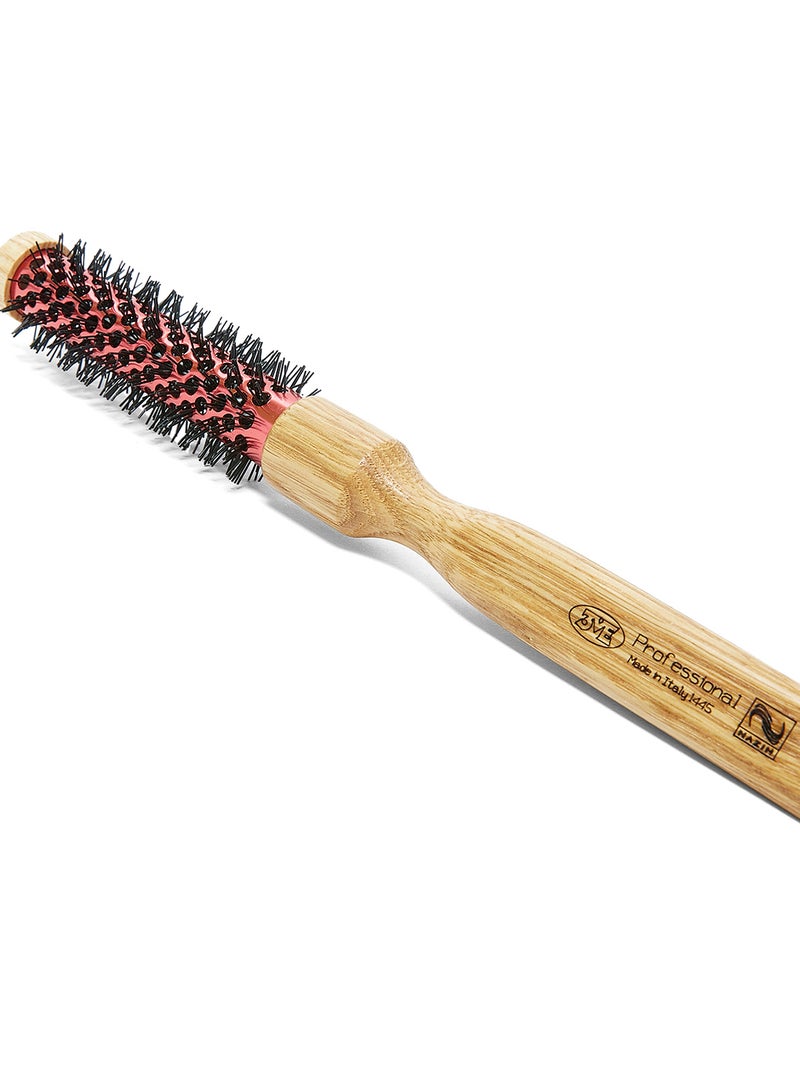 3ME MAESTRI Triangle Natural Handle Bristle Brush Black/Beige 45grams  - Image 3