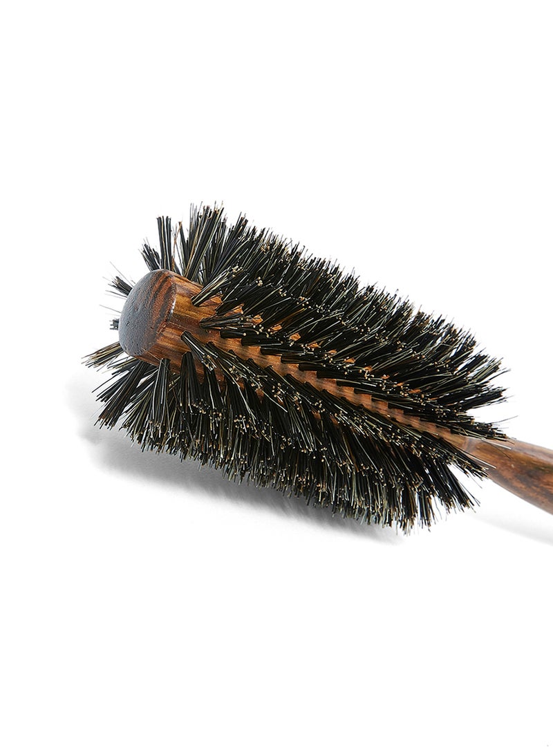 3ME MAESTRI Essence Natural Handle Bristle Brush Black/Brown 75grams  - Image 2