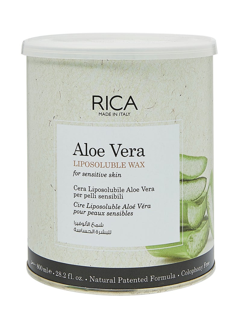 RICA COSMETICS Liposoluble Aloe Vera Wax For Sensitive Skin 800ml