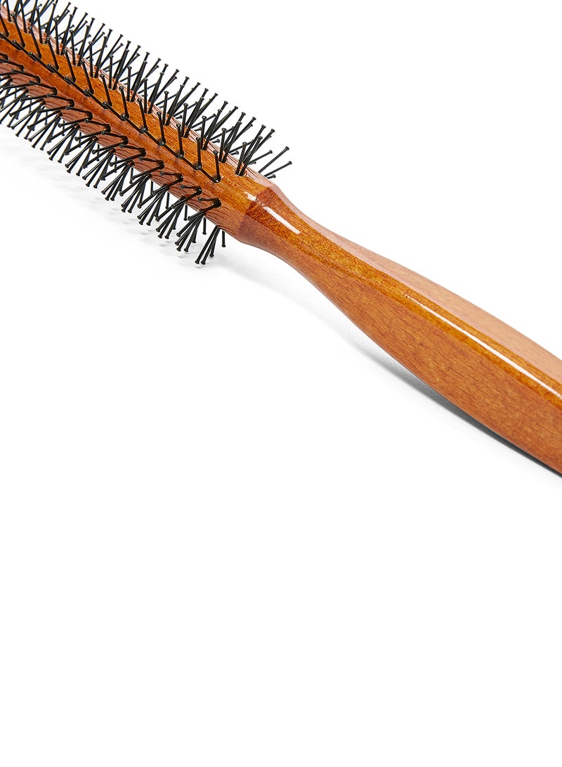3ME MAESTRI Quadra Natural Handle Bristle Brush Black/Brown 40grams  - Image 3