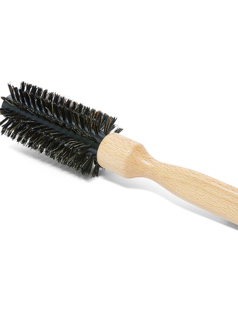 3ME مايستري فرشاة شعر أسطوانية التصميم أسود/ بيج/ فضي 75جرام - Image 3