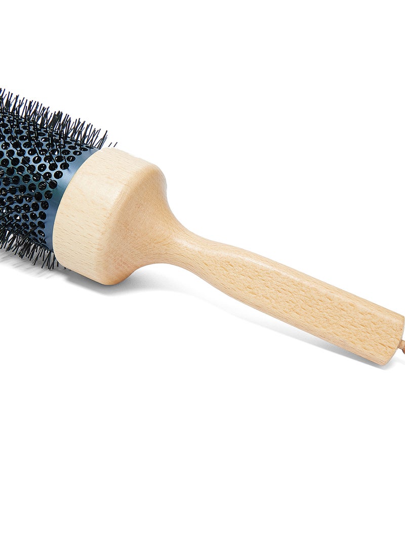 3ME MAESTRI Triangle Natural Handle Brush Black/Silver/Beige 130grams  - Image 3