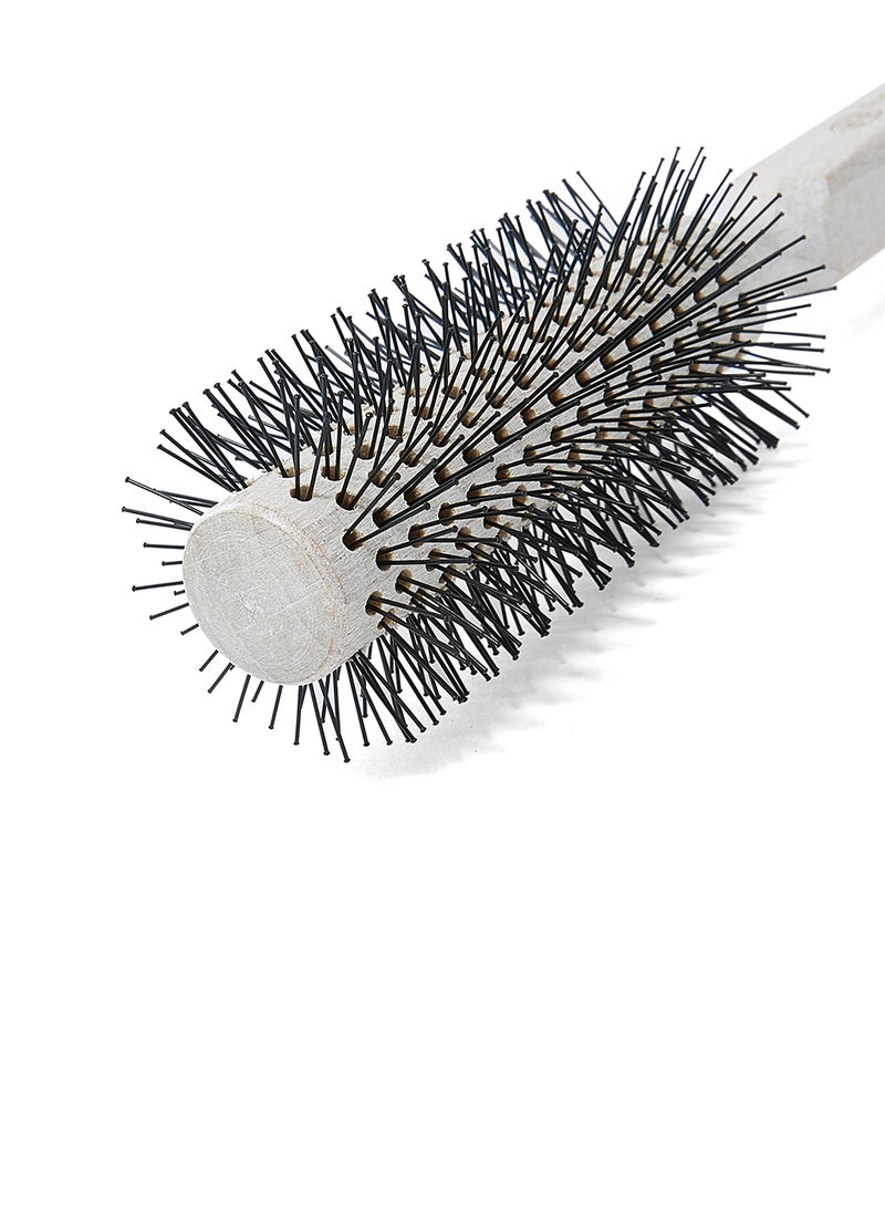 3ME مايستري فرشاة شامبيون بمقبض طبيعي أسود/ أبيض 55جرام - Image 2