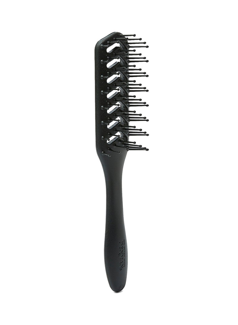 DENMAN Hyflex Vent Brush Black/White - Image 2