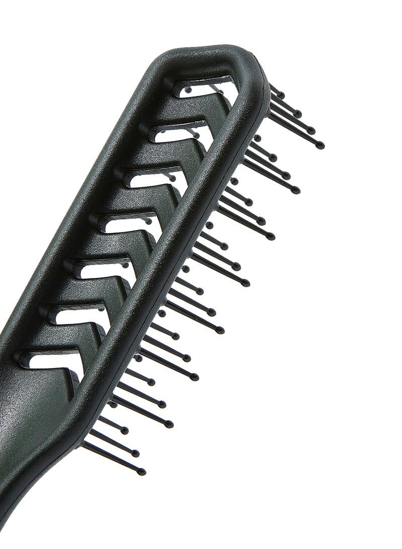 DENMAN Hyflex Vent Brush Black/White - Image 3