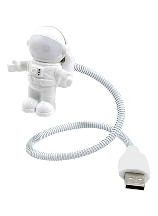 VANDER LIFE 3D LED Astronaut Spaceman USB Table Lamps White 60x39x70mm - Image 1