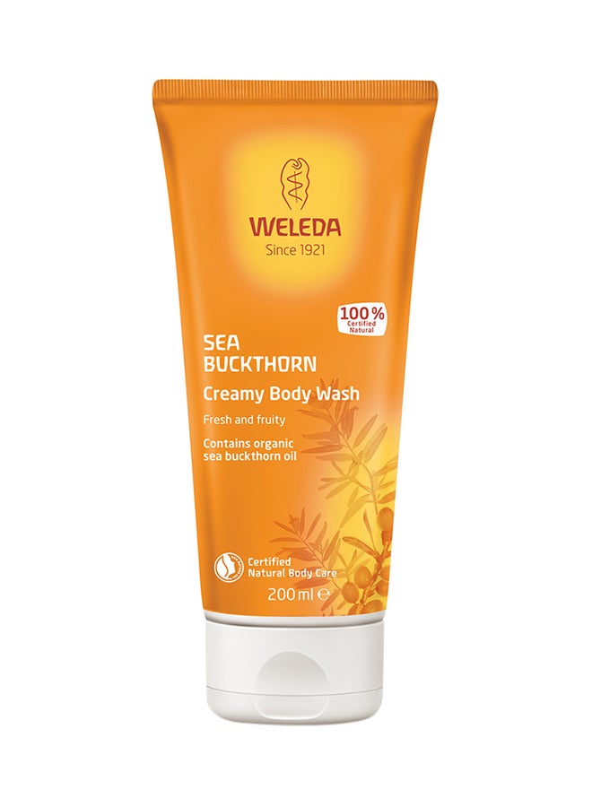 ويليدا غسول للجسم كريمي من سي باكثورن 200ملليلتر