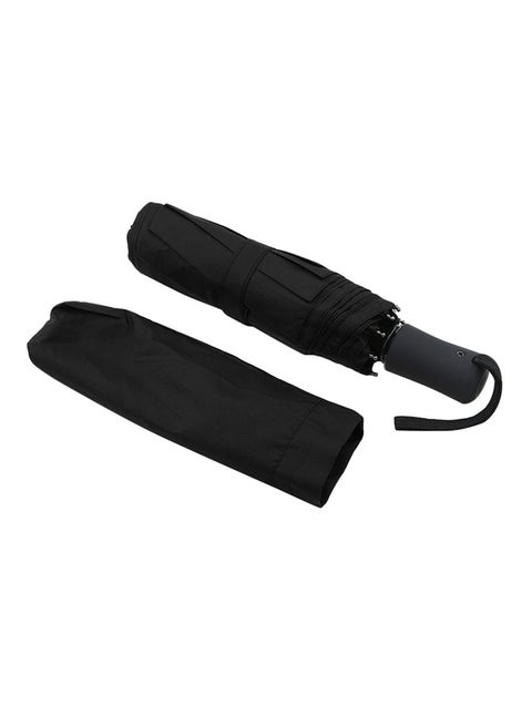 Fully-Automatic Three Folding Umbrella Black