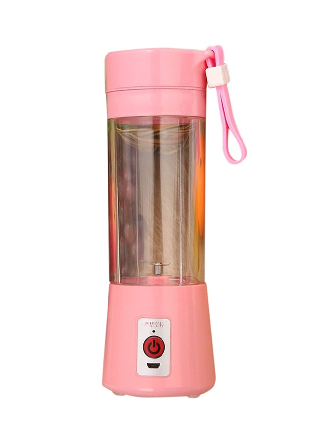 فاندر لايف كوب عصر كهربائي لصنع العصير والسموزي بمنفذ USB قدرة 200 واط 380.0 ml 200.0 W ZK1623403 الوردي/الشفاف - Image 1