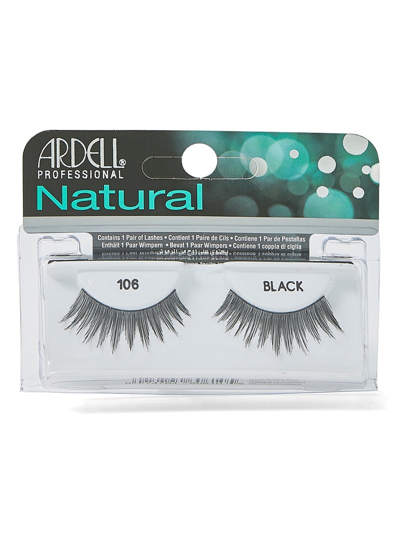 ARDELL Professional Natural False Eyelashes 106 Black