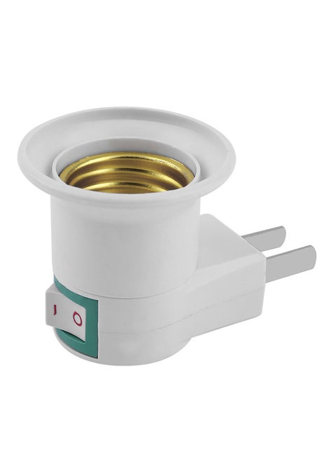 Lamp Light Wall Socket White