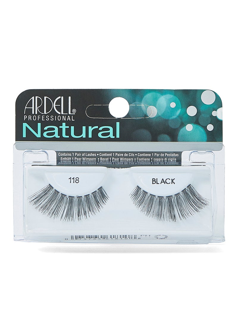 Natural False Eyelashes 118 Black - v1533806457/N14467877A_1