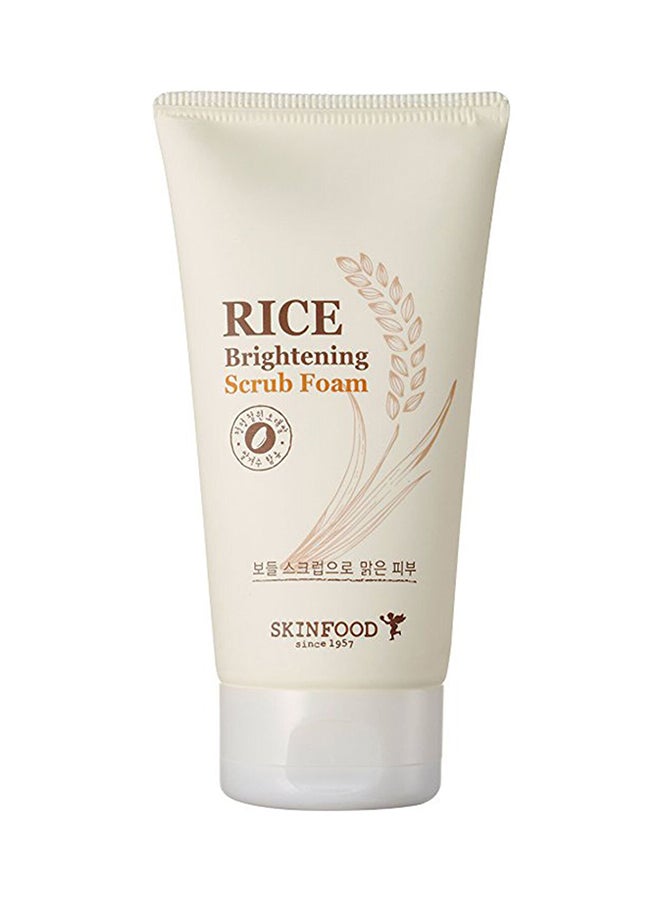Skinfood Rice Brightening Scrub Foam 150ml 