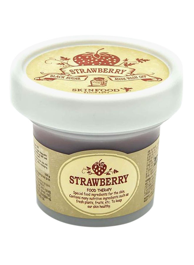 Skinfood - Black Sugar Strawberry Mask Wash Off 100grams - Image 1