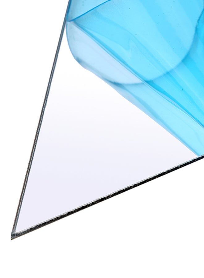 ANSELF Geometric DIY 3D Mirror Removable Wall Sticker Silver - Image 2