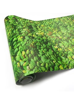 ANSELF Waterproof Self-Adhesive 3D Wallpaper Green/Yellow 43x320cm  - Image 2
