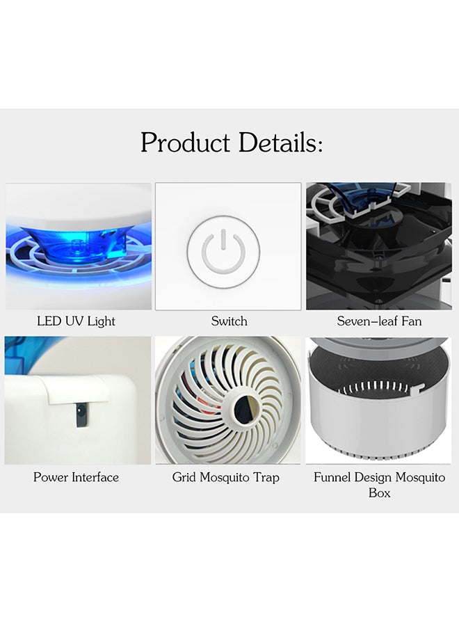 LIXADA UV LED Electric Insect Killer Black - Image 4