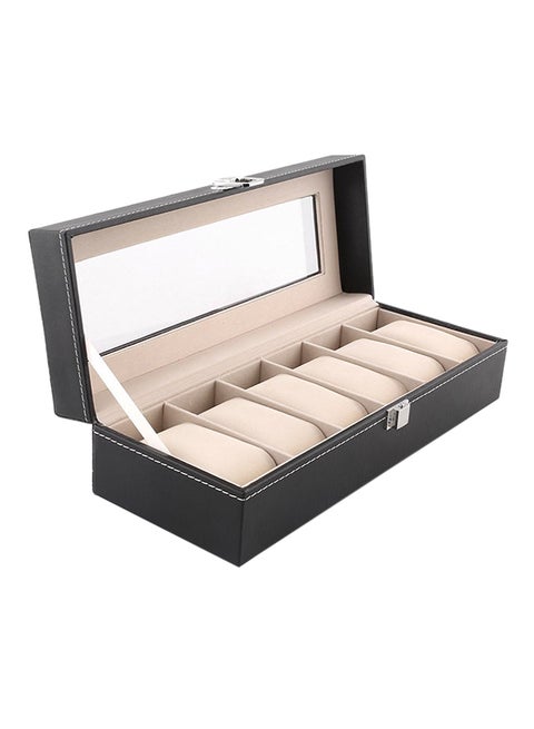 unisex Watch Organizer For 6 Watches