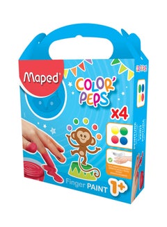 Maped Finger Color Painting Set Multicolour 