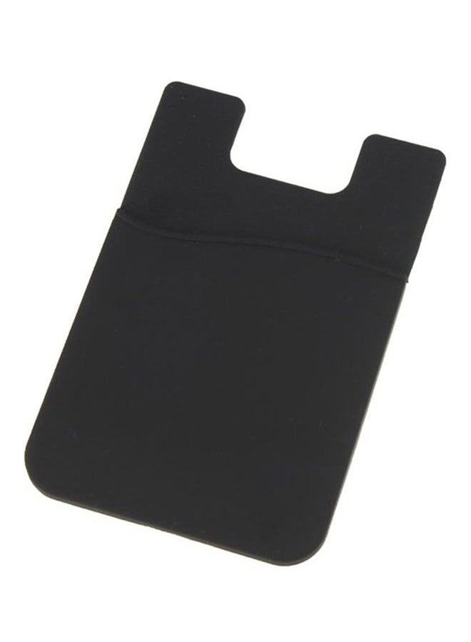 VANDER LIFE - Mobile Phone Silicone Card Case Black - Image 1