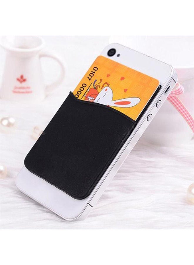 VANDER LIFE - Mobile Phone Silicone Card Case Black - Image 1