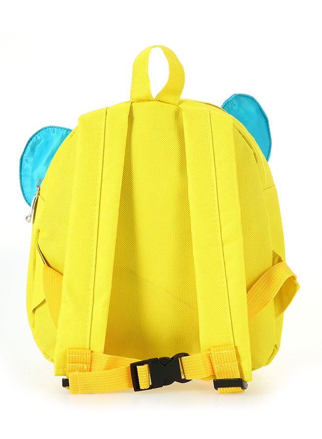 Bee Shaped School Backpack Yellow/Blue - Image 2
