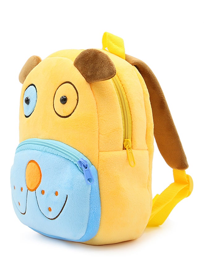 3D Animal Shaped School Backpack Yellow/Blue