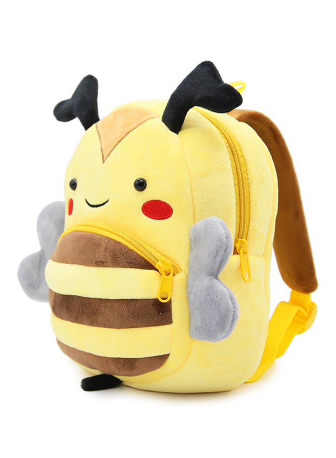 3D Animal Shaped School Backpack Yellow/Brown - Image 3