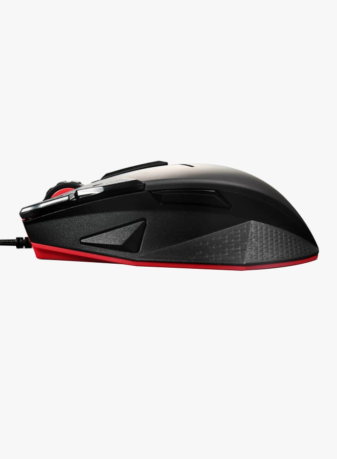 Lenovo - Precision Y Gaming Mouse With LED Backlight Red/Black - Image 1