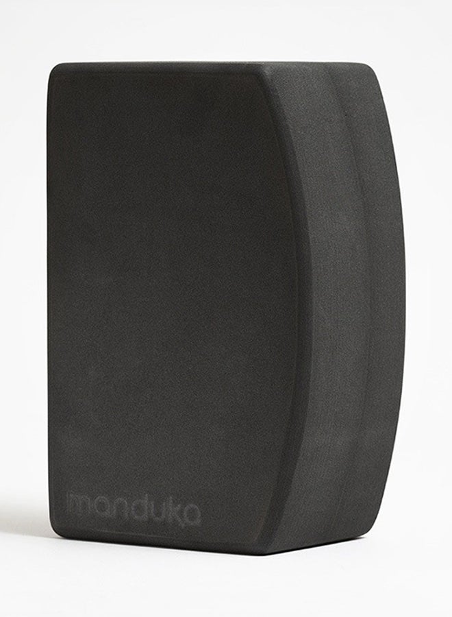 Manduka Unblok Recycled Foam Yoga Block Black 9 x 6inch - Image 2