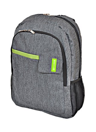 Zipper Closure Polyester Backpack Grey - v1533881906/N16319790A_1