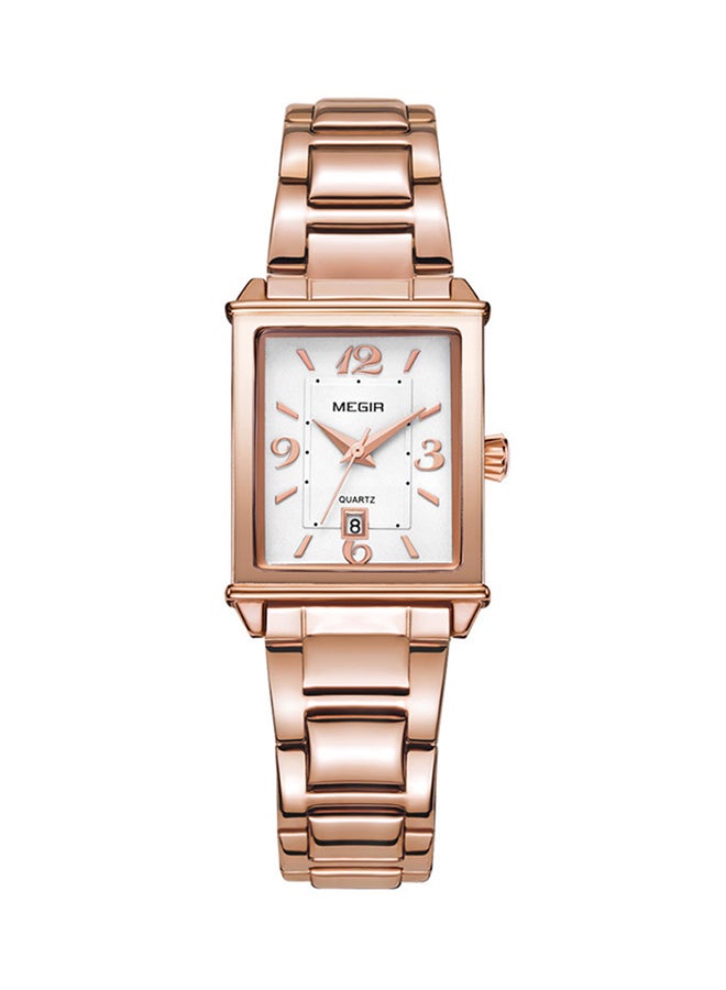 MEGIR women Water Resistant Stainless Steel Analog Watch 1079a - Image 1