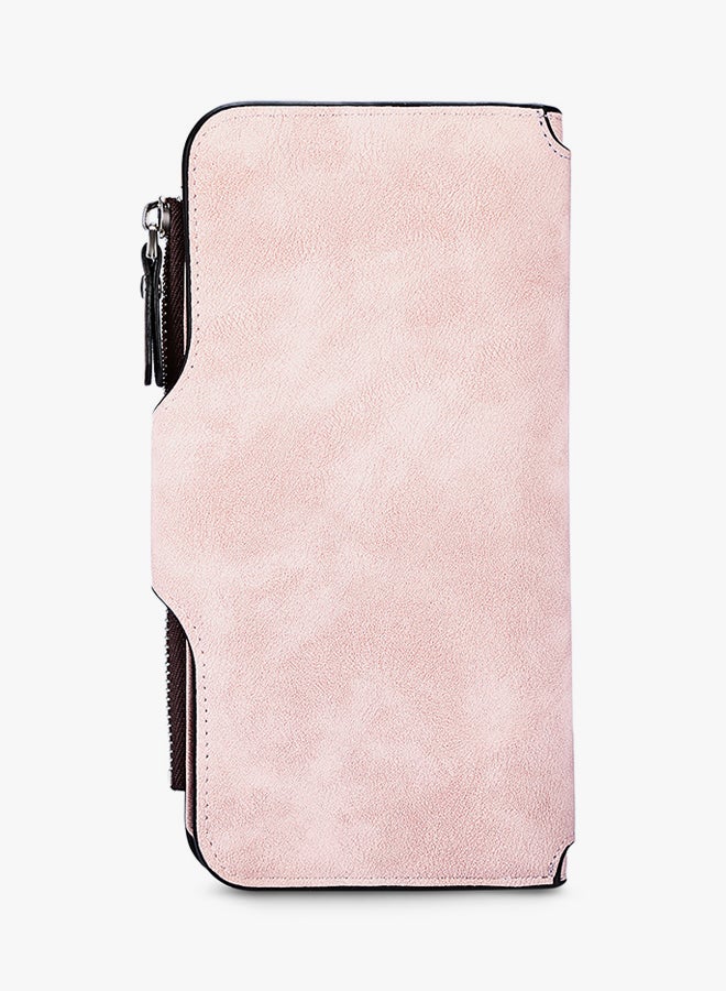 baellerry - Zipper Closure Wallet Pink - Image 1