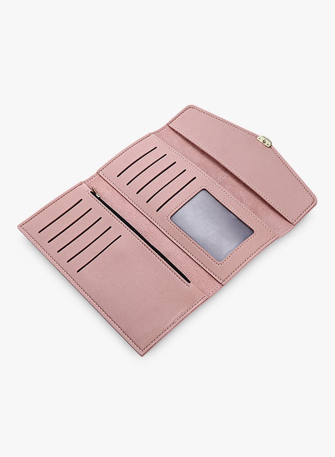 baellerry Flap Closure Wallet Pink - Image 4