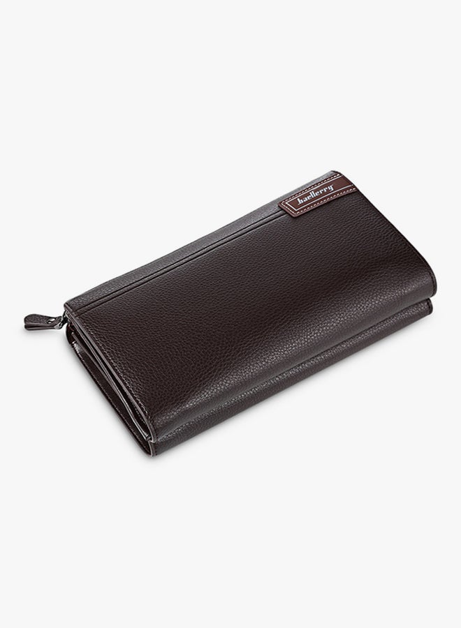 بايلليري محفظة مزوّدة بسحّاب للإغلاق بني - Image 3