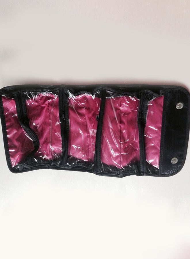 محفظة تنظيم مستحضرات التجميل فانيتي أسود - Image 2